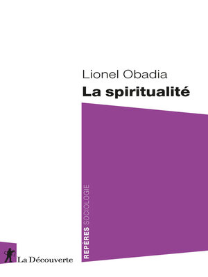 cover image of La spiritualité